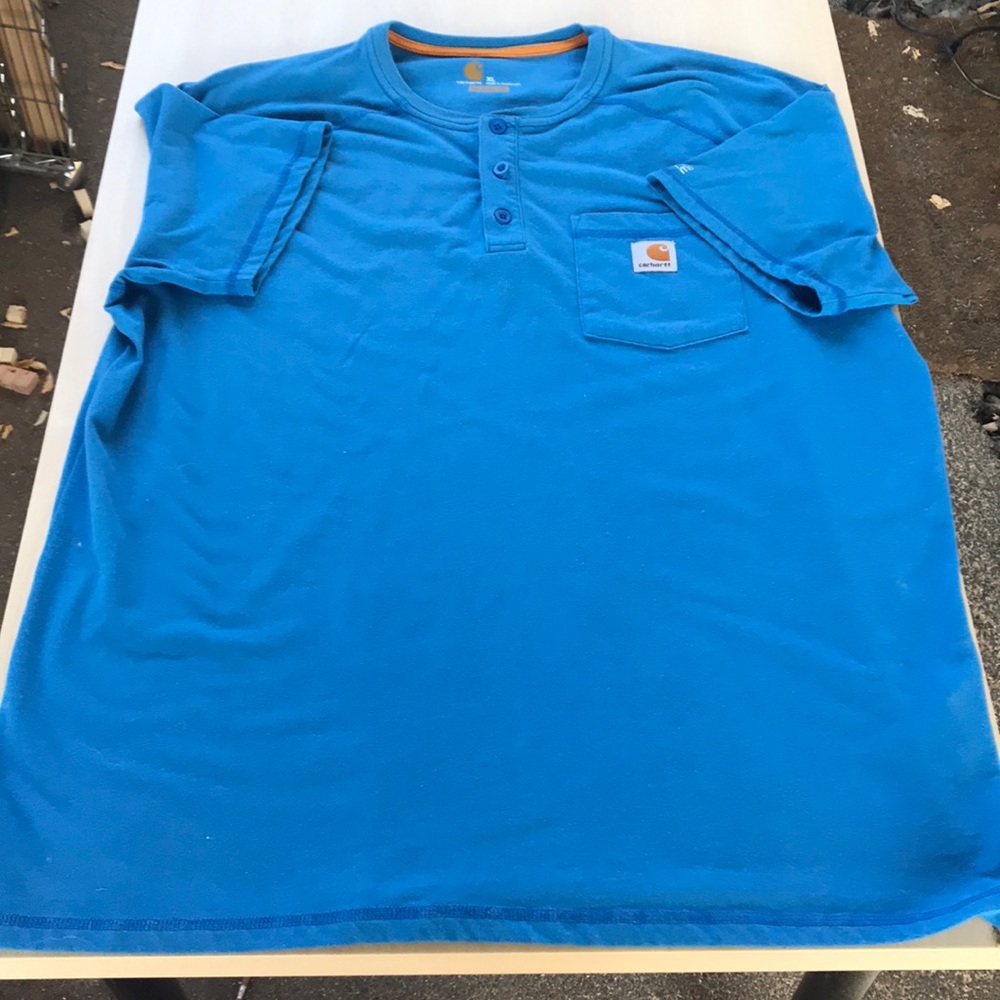 NWOT blue Carhartt tee